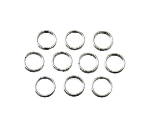 ハイロジック ステンレス二重リング 13mm 1パック(10個入) ZY-211 1パック(ご注文単位1パック)【直送品】