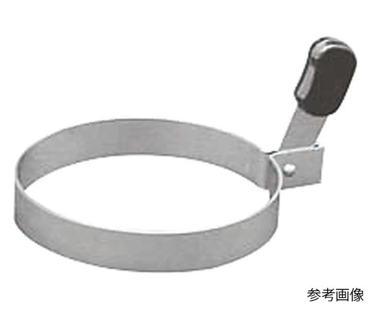 田辺金具 18-0PC柄手付目玉リング 小 1個(ご注文単位1個)【直送品】