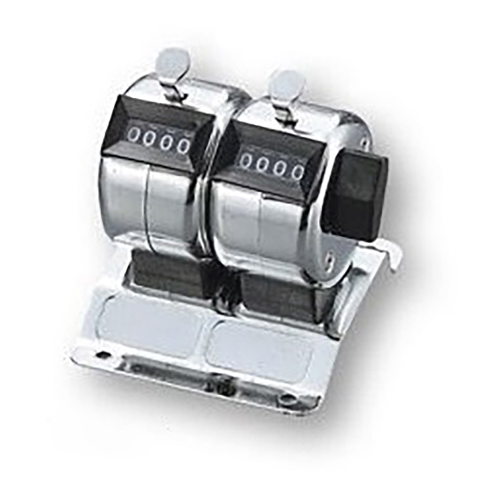 アズワン 数取器 2連 卓上タイプ NXS-2 1個(ご注文単位1個)【直送品】