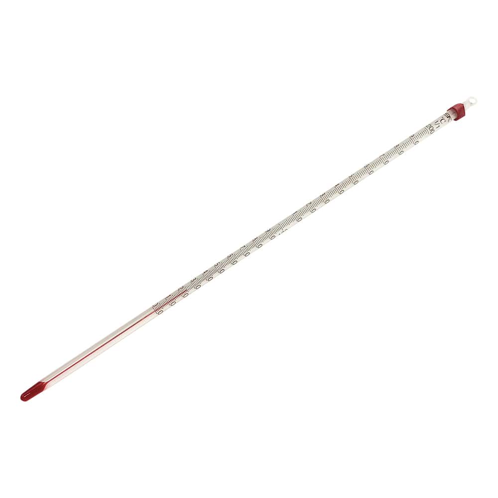 佐藤計量器製作所 赤液棒状温度計 0~200℃ 0290-00 1本(ご注文単位1本)【直送品】