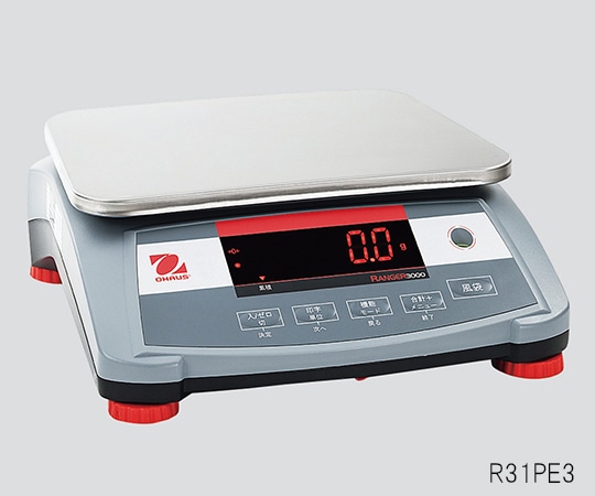 オーハウス レンジャーシリーズ卓上型はかり 15kg R31PE15 1個(ご注文単位1個)【直送品】