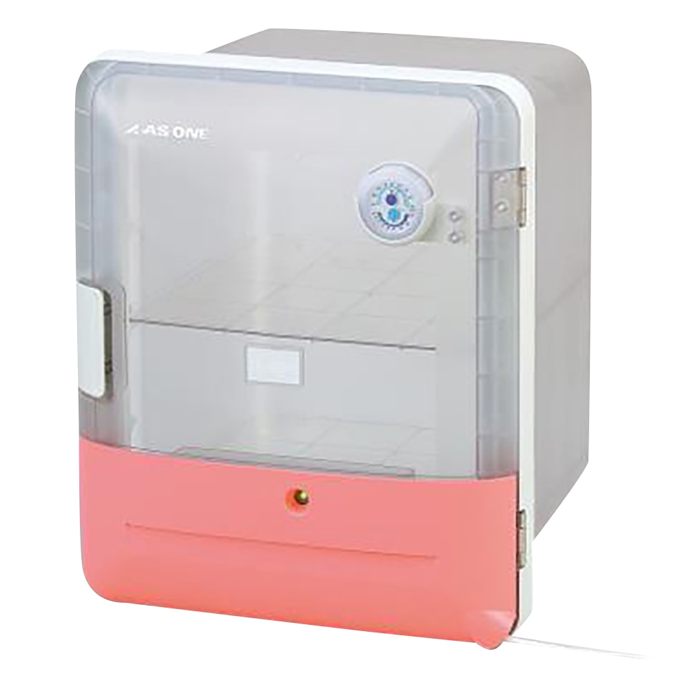 アズワン オートドライデシケーターQUALIM(クアリム) ピンク 1台(ご注文単位1台)【直送品】