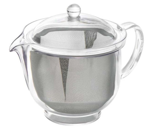 曙産業 クリアティーポット(L)480mL ステンレスメッシュ TW-3722 4925510 1個(ご注文単位1個)【直送品】