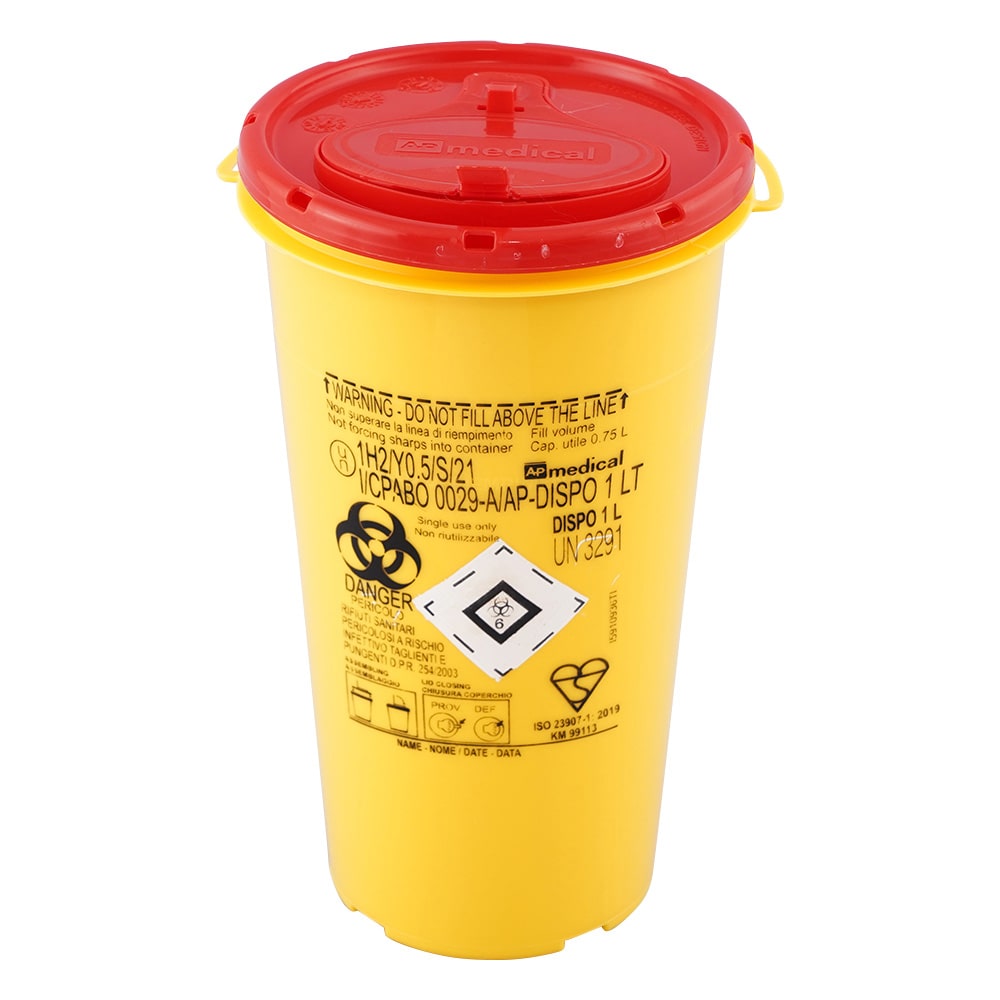 アズワン ディスポシャープスコンテナー 1L 1個 DISPO 1 1個(ご注文単位1個)【直送品】