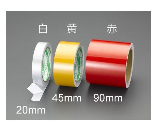 エスコ 20mmx10m 反射テープ(赤) EA983GA-21 1巻(ご注文単位1巻)【直送品】