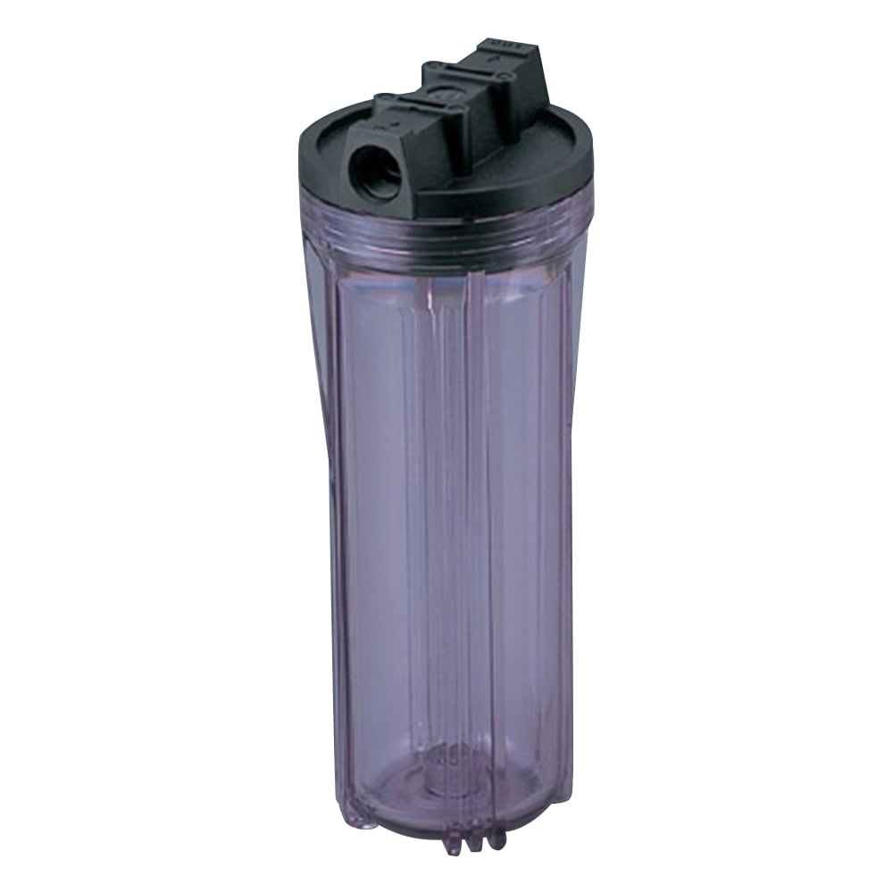 環境テクノス フィルターハウジング 透明1/4NPT 1個(ご注文単位1個)【直送品】