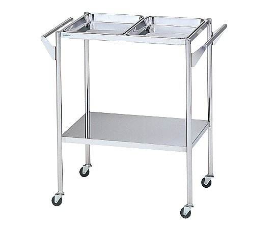 ナビス(アズワン) オペ室用消毒盤台 2枚用 1台(ご注文単位1台)【直送品】
