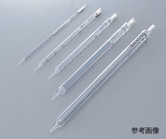 Fisher Scientific 硼珪酸ガラス製ディスポピペット ショート丈(綿栓付・滅菌済) 50mL 目盛0.5ml 1箱(25本×2箱入) 13-678-36E 1箱(ご注文単位1箱)【直送品】