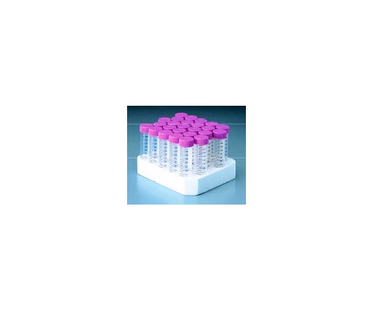 AGCテクノグラス・IWAKI 遠沈管 50mL （印刷目盛付・ラック包装） ポリプロピレン製 MyPack 50本　2343-050-MYP 1箱（ご注文単位1箱）【直送品】