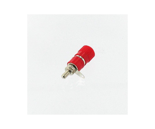 MSK ターミナル 赤 8Φ穴 パネル用 絶縁型 TM052アカ 1個(ご注文単位1個)【直送品】