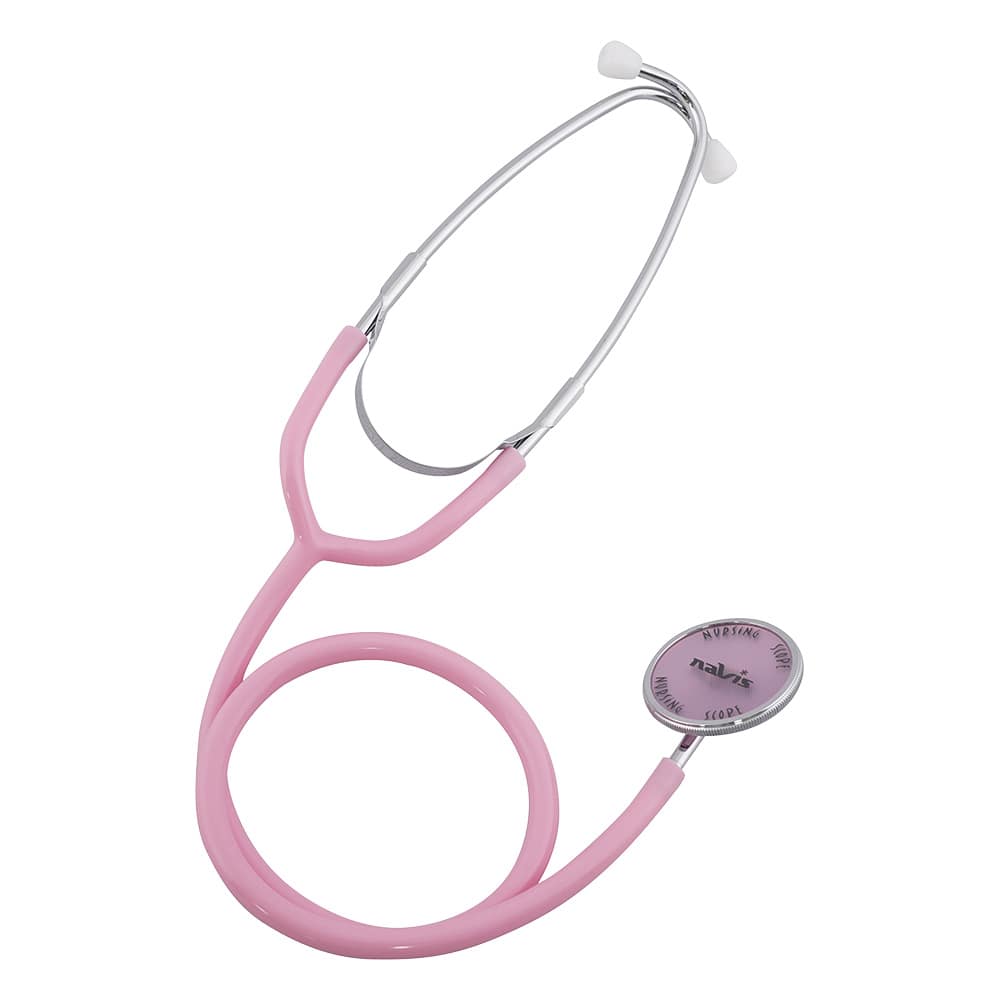 ナビス(アズワン) ナーシングスコープ No.110 (外バネ式 シングル) ピンク 0110B087 1本(ご注文単位1本)【直送品】