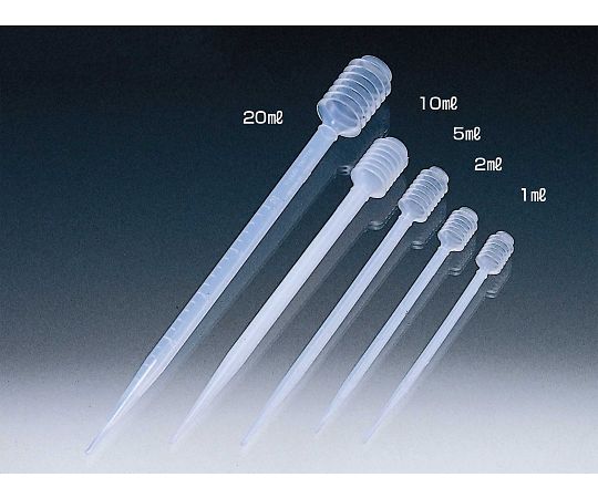 サンプラテック ベローズピペット　5mL　（10本）　01182 1組（ご注文単位1組）【直送品】