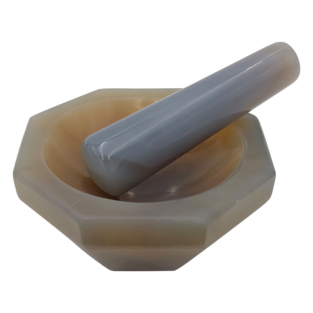 アズワン メノー乳鉢(浅型) φ55×φ70×13mm 乳棒付き 1個(ご注文単位1個)【直送品】