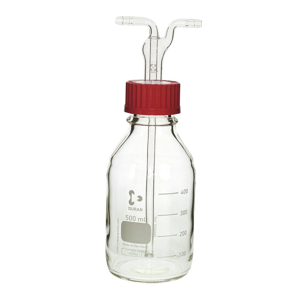 柴田科学 ねじ口洗浄びん フィルター付 500mL 1個(ご注文単位1個)【直送品】