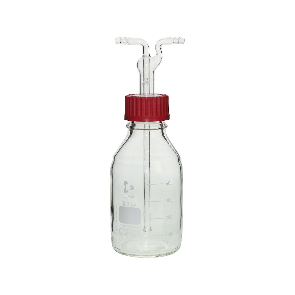 柴田科学 ねじ口洗浄びん ムエンケ式 500mL 1個(ご注文単位1個)【直送品】