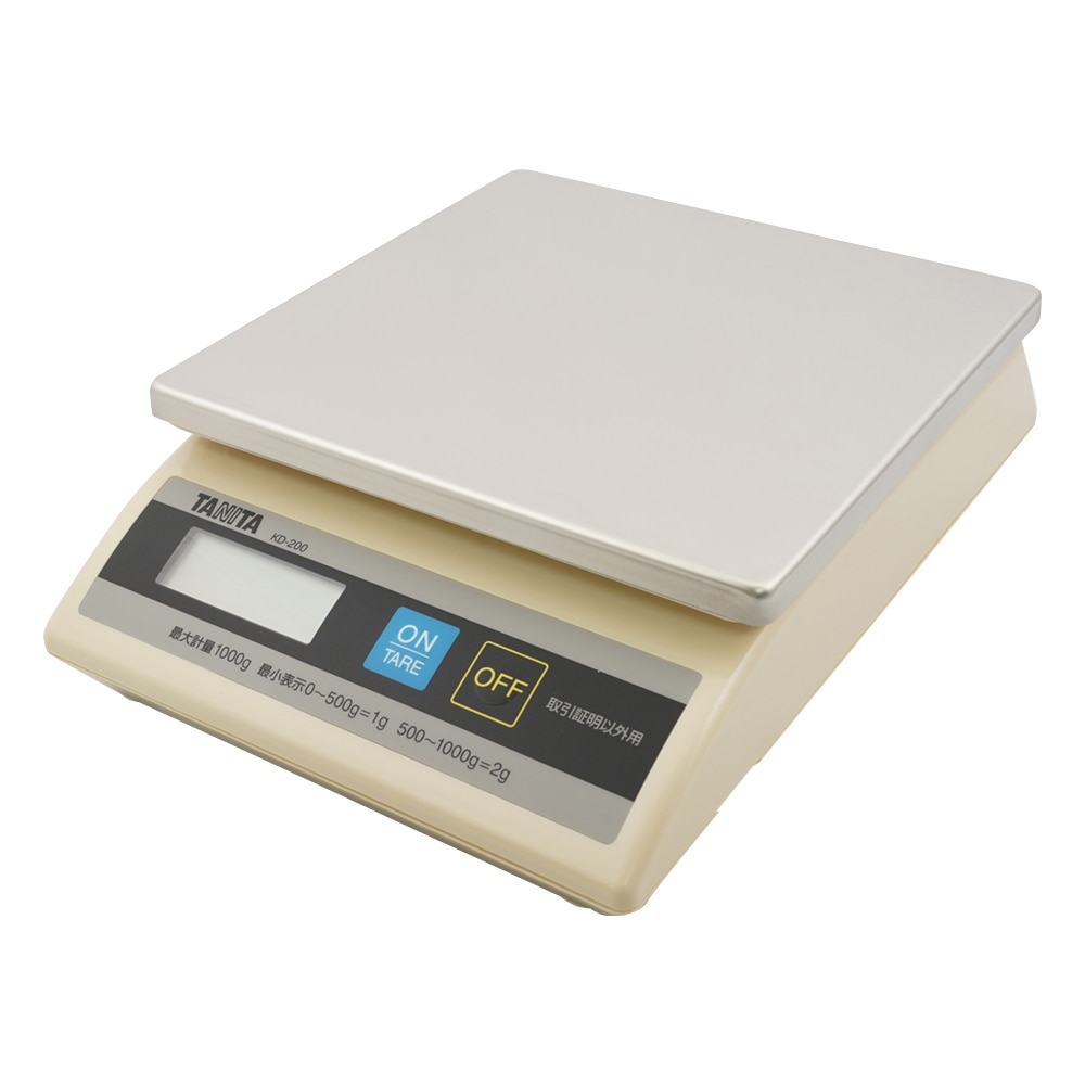 タニタ 卓上スケール 1000g KD-200 1台(ご注文単位1台)【直送品】