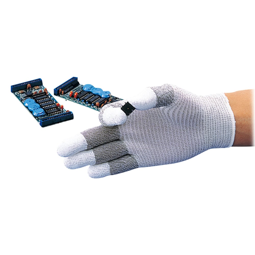 ショーワグローブ 制電ライントップ手袋 M A0161-M 1双(ご注文単位1双)【直送品】