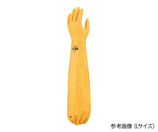 ショーワグローブ ニトローブ（TYPEーR65）　イエロー　LL　774-YEL-LL 1双（ご注文単位1双）【直送品】