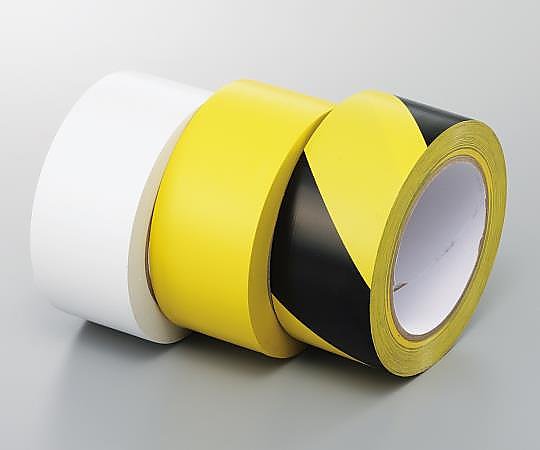 アズワン ラインテープ （トラ） 50mm×33m×0.15mm　PVCLT101 1巻（ご注文単位1巻）【直送品】