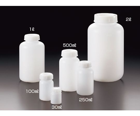 サンプラテック PE広口瓶 3L 02088 1本(ご注文単位1本)【直送品】