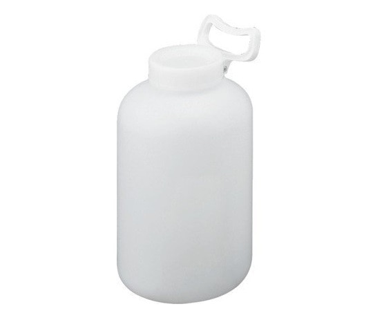 サンプラテック PE広口瓶 5L 02089 1本(ご注文単位1本)【直送品】