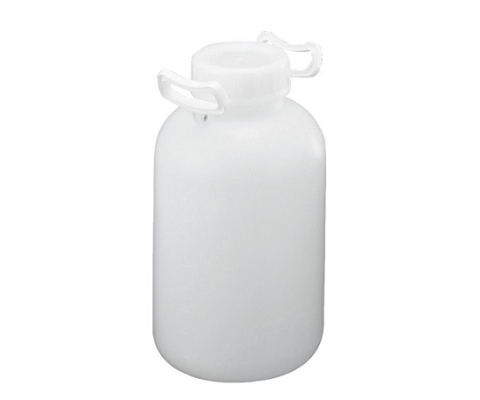 サンプラテック PE広口瓶 10L 02090 1本(ご注文単位1本)【直送品】