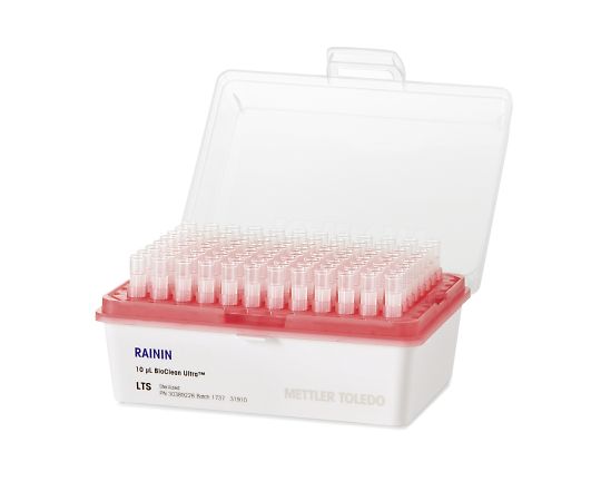 メトラー・トレド　レイニン LTSチップ リムーバブルカバーラック RT LTS 20μL S 960A/10 1個（96本×10ラック入）　30389228 1個（ご注文単位1個）【直送品】