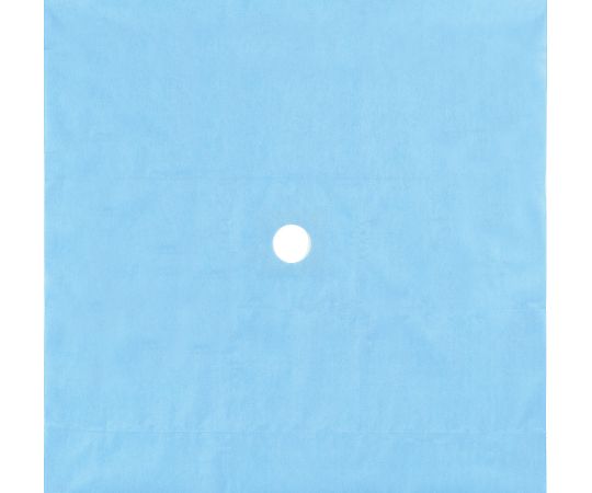 歯愛メディカル CiサージカルドレープAb 丸穴テープ付 60×60cm φ90mm 1枚(ご注文単位1枚)【直送品】