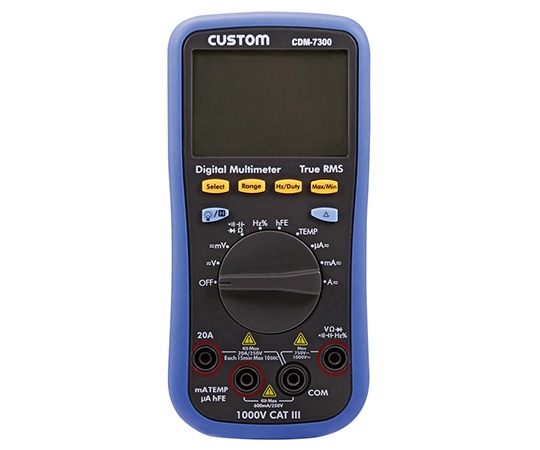 カスタム デジタルマルチメータ CDM-7300 1個(ご注文単位1個)【直送品】