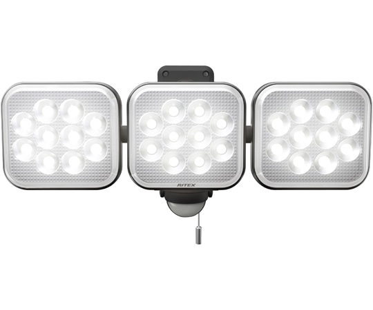 ライテックス 14W×3灯　フリーアーム式　LEDセンサーライト　LED-AC3042 1台（ご注文単位1台）【直送品】