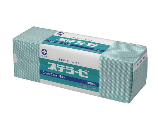 白十字 ステラーゼ　10cm×10cm　100枚入　15389 1パック（ご注文単位1パック）【直送品】
