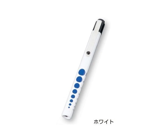 日本光器製作所(安全衛生保護具) 白色LEDアルカプッシュライト φ12×137mm ホワイト 1本(ご注文単位1本)【直送品】