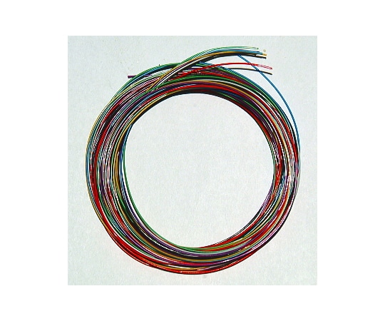 潤工社 ETFE電線(ジュンフロン線) 0.26mm 2m(±2%)×7色 0.26ETFE2X7 1パック(ご注文単位1パック)【直送品】