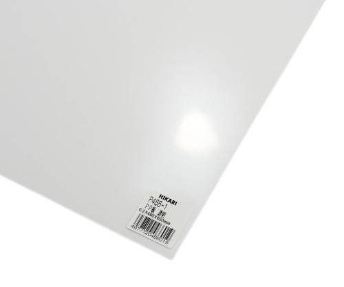 光 PP板 透明 460×650×0.2mm P466-1 1枚(ご注文単位1枚)【直送品】