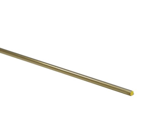 光 真鍮丸棒 395mm×6mm BM395-6 1本(ご注文単位1本)【直送品】