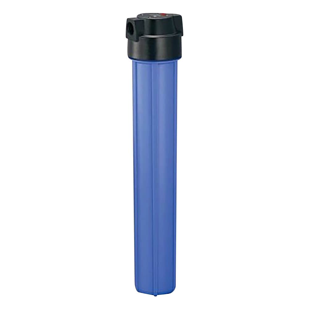 アズワン フィルターハウジング 500mm 青PP20NPT3/4 1個(ご注文単位1個)【直送品】