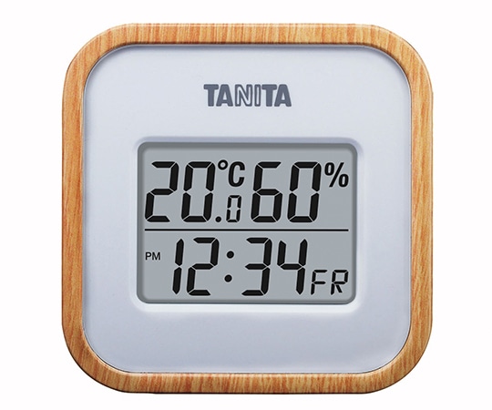 タニタ デジタル温湿度計 ナチュラル　TT-571 1個（ご注文単位1個）【直送品】