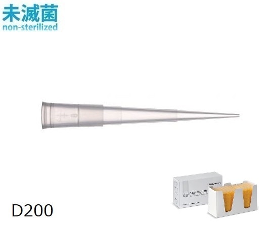 ギルソン ダイヤモンドチップ リロードパック 未滅菌 D200(96x10ラック) 1セット(96本×10箱入) F167013 1セット(ご注文単位1セット)【直送品】