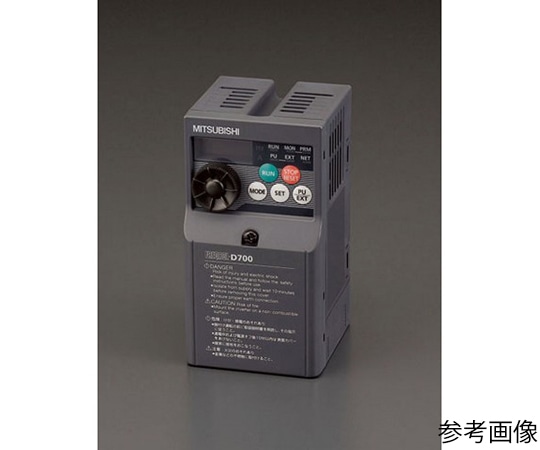 エスコ 200V/0.4kw インバーター(3相モーター制御用) EA940MX-204 1個(ご注文単位1個)【直送品】
