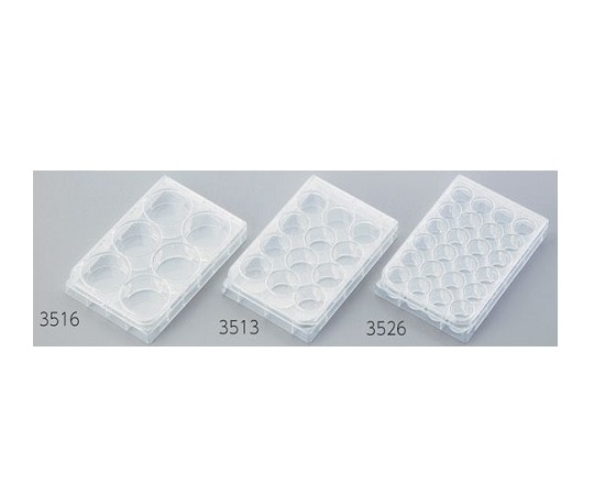 Corning(Falcon) マルチプルウェルプレート 6ウェル 平底 1箱(1枚×50袋入) 3516 1箱(ご注文単位1箱)【直送品】