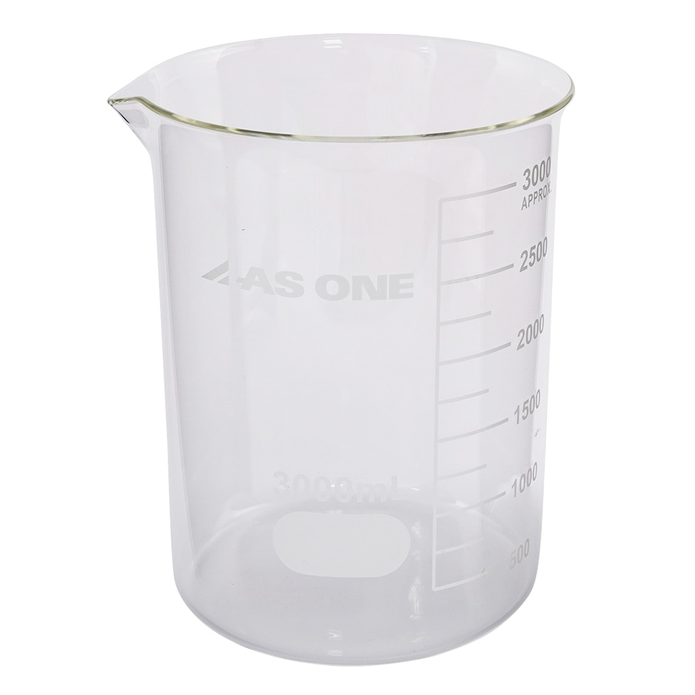 アズワン ビーカー 3L 1個(ご注文単位1個)【直送品】
