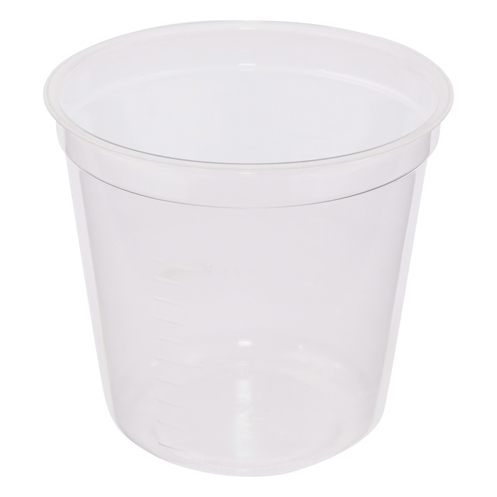 アズワン ディスポPPクリアカップ 100mL 1個(ご注文単位1個)【直送品】
