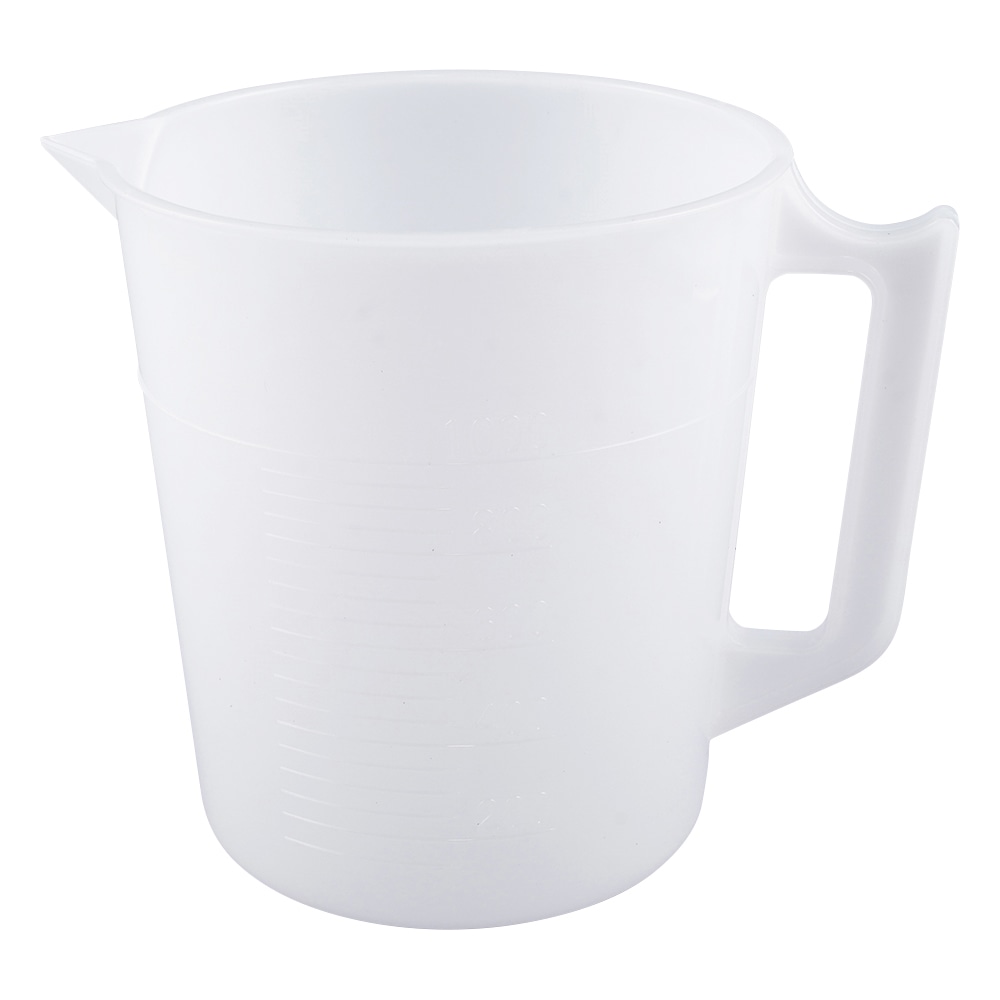 ニッコー・ハンセン ポリビーカーPE(手付き) 1000mL 1個 3012-08 1個(ご注文単位1個)【直送品】