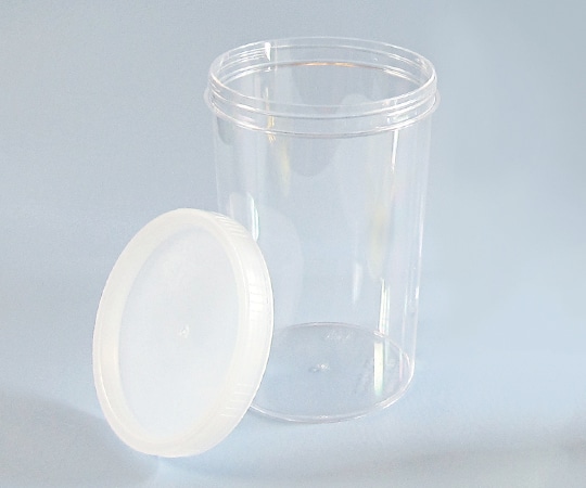 アズワン 滅菌スクリューコップ 1箱(1個×100袋入) 300mL 1箱(ご注文単位1箱)【直送品】