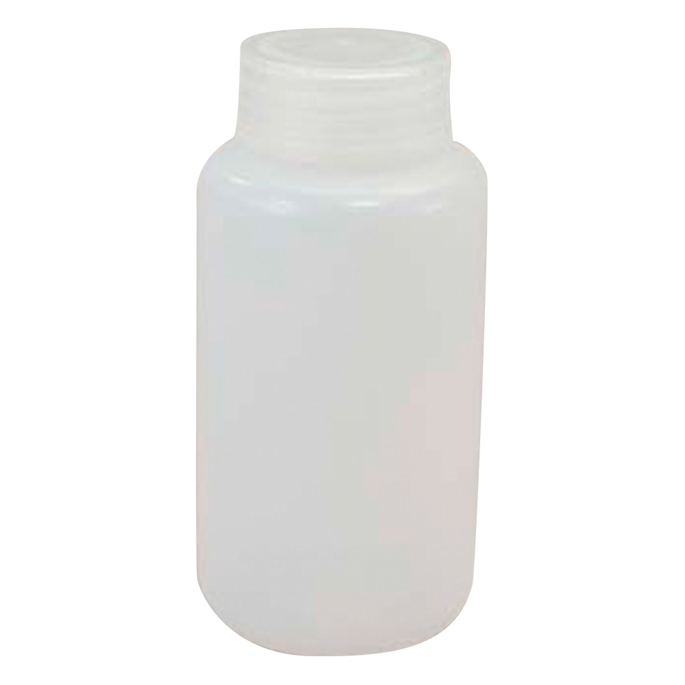 アズワン 広口瓶 250mL HDPE製 1本(ご注文単位1本)【直送品】