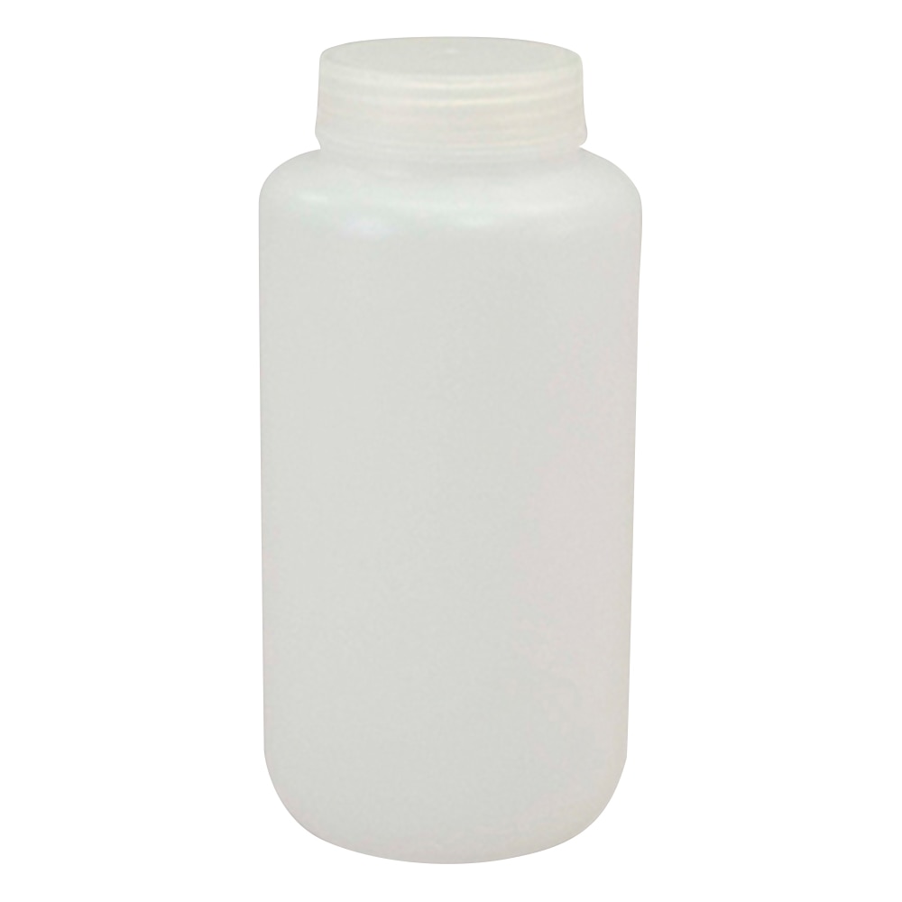 アズワン 広口瓶 1L HDPE製 1本(ご注文単位1本)【直送品】