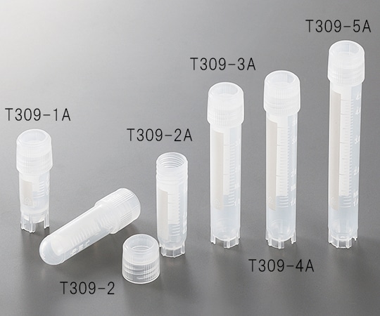 Simport クライオバイアル リップシールタイプ 4mL 外ネジ・自立型 1箱（100個×10袋入）　T309-4A 1箱（ご注文単位1箱）【直送品】