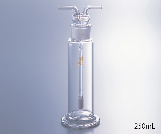 クライミング ガス洗浄瓶(棒フィルター付き) 1000mL CL0456-04-10 1個(ご注文単位1個)【直送品】
