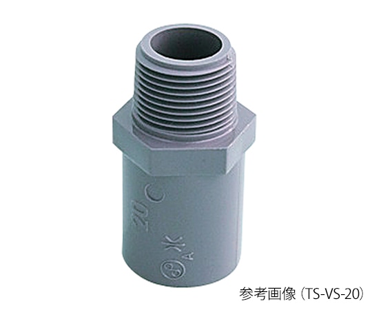東栄管機 塩ビ管継手 バルブ用ソケット 16 TS-VS-16 1個(ご注文単位1個)【直送品】