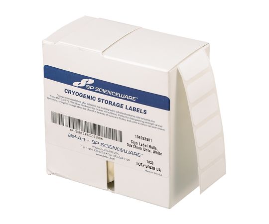 アズワン 凍結保存用ラベル 1000枚入 F13492-3301 1巻(ご注文単位1巻)【直送品】